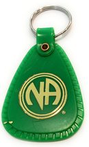 RecoveryChip NA Keychain Green 60 Days Sobriety Narcotics Anonymous 2 Mo... - $4.94