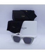 Celine CL40187I 25A White/Dark Grey 51-16-145 Sunglasses New Authentic - €317,25 EUR