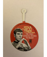 Star Trek Leonard Nimoy The Only Logical Books To Read Spock Metal Tab B... - $20.00