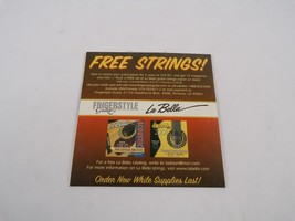Free Strings! Order Now While Supplies Last! Finger Style La Bella Guitar CD#2 - £11.15 GBP