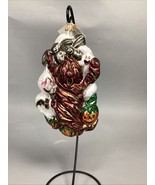 Larry Fraga Glitter Series Hollow Spirits Glass Ornament - W/ Tags - Poland - $48.66 CAD