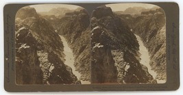 c1900&#39;s Real Photo Stereoview Colorado River From Grand View Trail Grand Canyon - £29.45 GBP