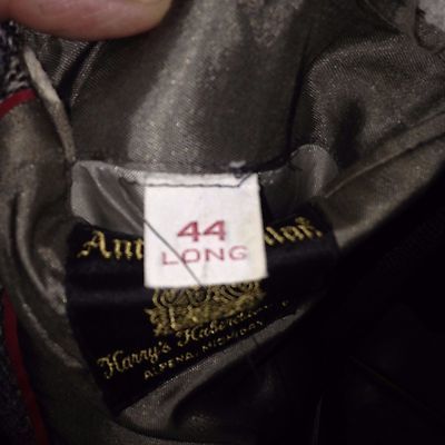 Harris Tweed Blazer Sport Mantel Größe 44L Anthony Allan Fischgrätenmuster USA Item image 7