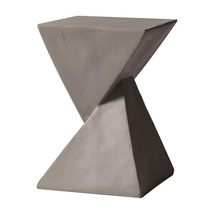 LeisureMod Modern Side Table Square Fiberstone Accent End Stool for Home... - $2,330.50 MXN+