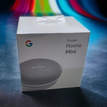 Google Home Mini Smart Speaker with Google Assistant Chalk (GA00210-US) NEW BOX - £18.30 GBP