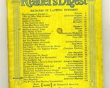 Readers Digest February 1939 Articles of Lasting Interest  - $9.90