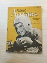 Children&#39;s Activities Magazine - September 1957 - Stories, Games, Puzzles, Poems - £8.63 GBP