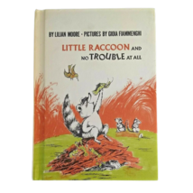 Little Raccoon And No Trouble At All Weekly Reader Hardcover L. Moore Vt... - £8.49 GBP