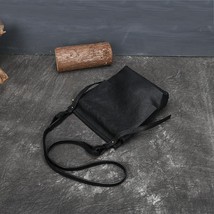 Leather Women Bag 2022 New Vintage Solid Color Soft Cowhide Shoulder Bags Large  - £83.92 GBP