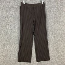 Style &amp; Co Trousers Pants Women&#39;s Size 10P Petite Stretch Striped Hook &amp;... - $274.17 MXN