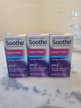 3 Box Lot Bausch Lomb Soothe PM P.M. Eye Ointment Nighttime Exp 8/28 - $589.06 MXN