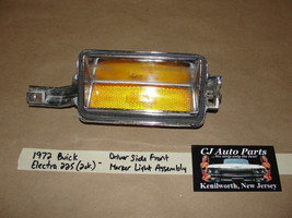 72 Buick Electra 225 LEFT DRIVER SIDE FRONT MARKER PARK LIGHT LENS BEZEL... - £38.87 GBP
