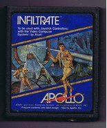 ORIGINAL Vintage TESTED 1981 Atari 2600 Infiltrate Game Cartridge - £11.66 GBP