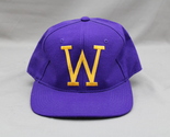 Washington Huskies Hat (VTG) - Pro Model Big W - Fitted 7 1/4 - £38.53 GBP
