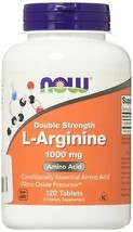 Now Arginine 1000 Mg 120 Tabs - £20.20 GBP