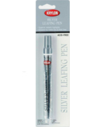 SILVER Leafing PEN Metallic OiL BASED Liquid Leaf metal Paint Marker Kry... - $14.11