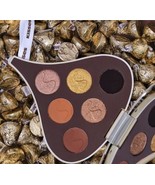 Glamlite x Hershey’s Kisses MILK CHOCOLATE W ALMONDS 6 Pan Eyeshadow Pal... - $31.19