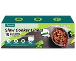 Slow Cooker Liners, Cooking Bags Large Size Crock Pot Liners Disposable ... - £11.96 GBP