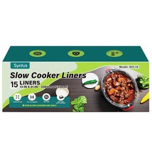 Slow Cooker Liners, Cooking Bags Large Size Crock Pot Liners Disposable ... - £11.87 GBP