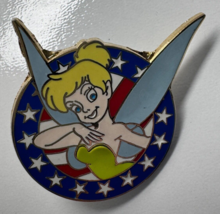 Disney Pin Americana Deluxe Tinkerbell Pledge of Allegiance 2008 - £10.88 GBP