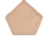 ARMANI COLLEZIONI Mens Classic Pocket Square Silky Beige Size 13&quot; X 13&quot; - £23.06 GBP