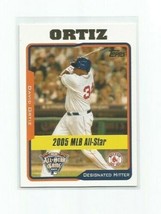 David Ortiz (Boston Red Sox) 2005 Topps Update 2005 Mlb ALL-STAR Card #UH177 - £3.88 GBP