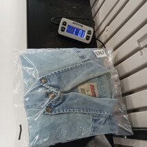 Dickies Genuine GL300SNB Men's Blue Distressed Denim Button-Down Shirt Size L image 13