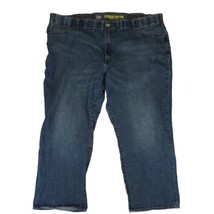 Lee Extreme Motion Jeans Mens Blue 54x30 Straight Fit Tapered Leg Stretc... - $21.64