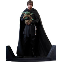 Star Wars: The Mandalorian Luke &amp; Grogu Statue - £224.51 GBP