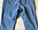 Levi&#39;s Blue Jeans 311 Shaping Skinny Capri  Womens Size 18W Light Wash - £18.36 GBP