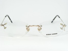 Gerry Weber GW 5100 C3 Or / Lumière Olive Lunettes 52-19-135mm Allemagne - £51.96 GBP