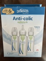 Dr. Brown&#39;s Options Baby Bottles, 8 Ounce, 3 Count,Narrow, NEW! Free Shi... - $24.00