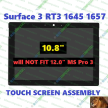 Microsoft Surface 3 RT3 1645 1657 10.8&quot; LCD Touch Screen Digitizer REPLACEMENT - $93.50