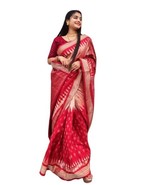 Sambalpuri handloom papa silk pata saree silk saree for women&#39;s mix colo... - $157.41