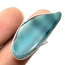 Green Botswana Agate Gemstone Handmade Ethnic Jewelry Adjustable Ring SA 4723 - £2.98 GBP