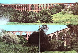 Vintage Postcard of Göltzsch Viaduct, Germany - £6.23 GBP