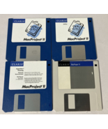 CLARIS MacProject II - Apple Macintosh Vintage Software 3.5 floppy - $19.79