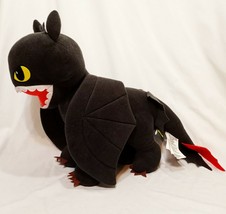 Toothless Doll Night Fury Plush Stuffed Animal 15.5" Dragon DreamWorks 2014 - $29.78