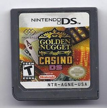 Nintendo DS Golden Nugget Casino Game Rare VHTF - £11.33 GBP