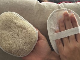 Loofah sponge bulk, Natural Egyptian Loofah Hand Wash Cloth - $0.99