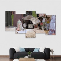 Multi-Piece 1 Vintage Image Shabby Chic Ready To Hang Wall Art Home Decor - £78.55 GBP