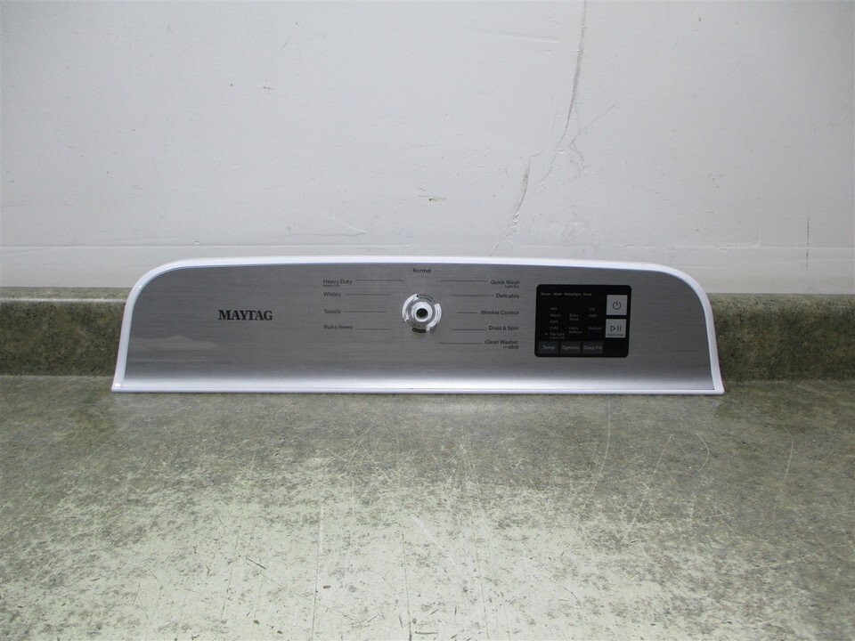 MAYTAG WASHER CONTROL PANEL SCRATCHES PART # W11561182 - $30.00