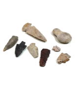 Native American Arrowheads and Implement Artifacts Oklahoma - £70.22 GBP