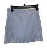 Crown &amp; Ivy Sport Athetic Skort Blue &amp; White Stripes Stretch Size S - $20.25 CAD