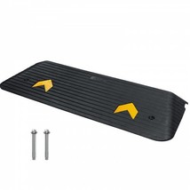 Upgraded Rubber Threshold Ramp, 1.5&quot; Rise Wheelchair Ramp Doorway, Natural C... - £47.92 GBP