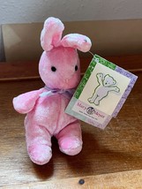 Mini Mary Meyer Pink Plush Easter Bunny Rabbit SHIMMERS Stuffed Animal – 5 inche - £7.58 GBP