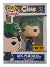 FUNKO POP! RETRO TOYS CLUE MRS PEACOCK WITH THE KNIFE  #52 NEW EXCLUSIVE... - £8.83 GBP