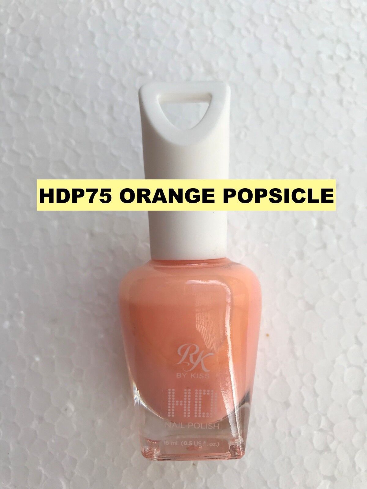 RK BY RUBY KISSES HD NAIL POLISH HIGH DEFINITION  HDP75 ORANGE POPSICLE - $1.95
