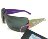 Coco Song Sunglasses METROPOLITAN TRIP Col.3 Green Purple Square green L... - $121.74