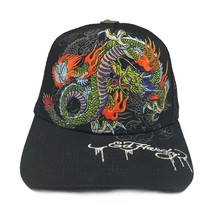 Ed Hardy Embroidered Japan Dragon Trucker Hat  Color: Black  Style# EHH0... - $69.00
